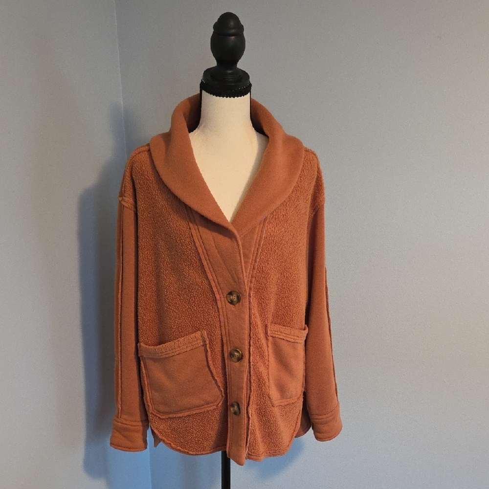 Knox Rose Women's Rust Cardigan - Picture 1 of 3